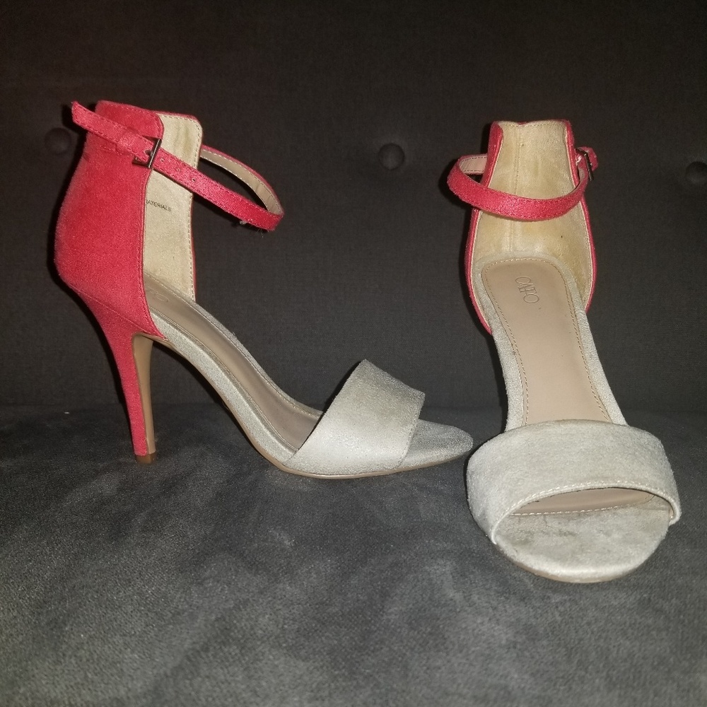 Strappy heels